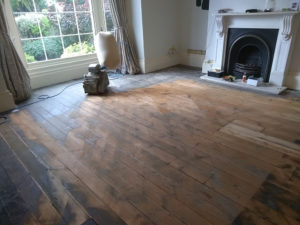 Sanding wood floors Leamington Spa