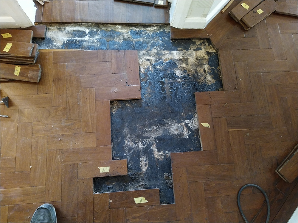 Wood Repair Company Coventry parquet floor restoration