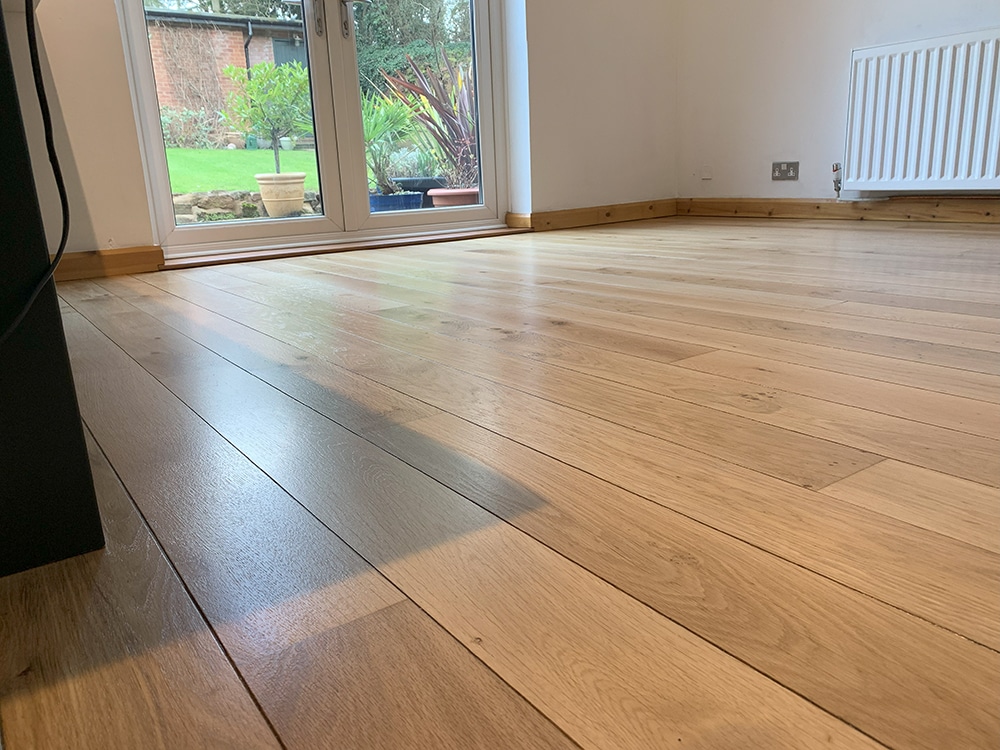 Oak Floor Restoration Fillongley